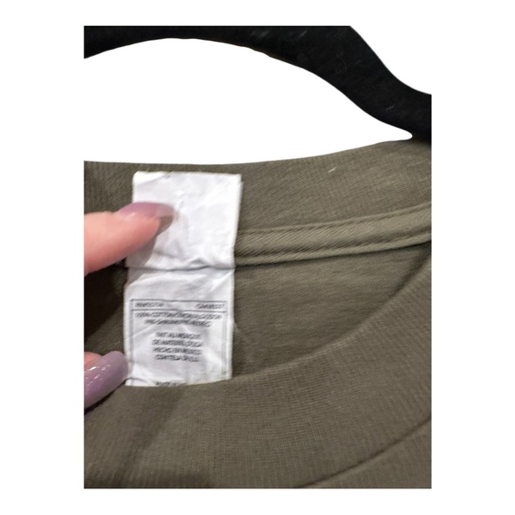 MASH Graphic T-Shirt green soft tshirt preowned - Picture 3 of 6